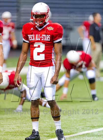 Thumbnail 1 in THSCA All-Star Football Game photogallery.