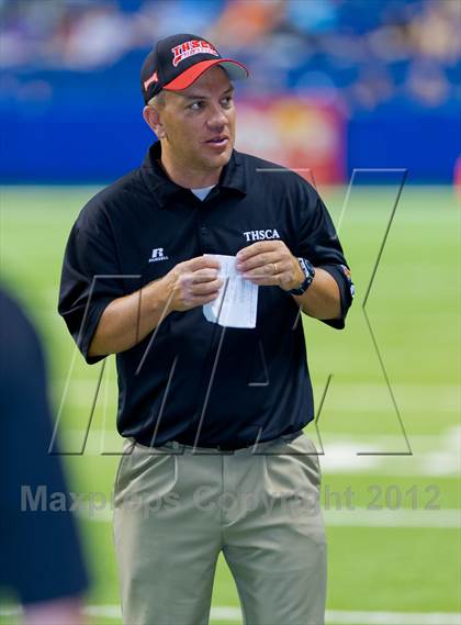 Thumbnail 2 in THSCA All-Star Football Game photogallery.
