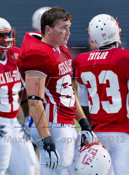 Thumbnail 3 in THSCA All-Star Football Game photogallery.