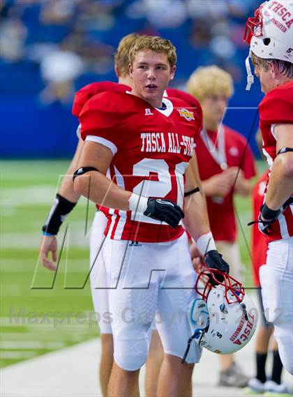 Thumbnail 2 in THSCA All-Star Football Game photogallery.