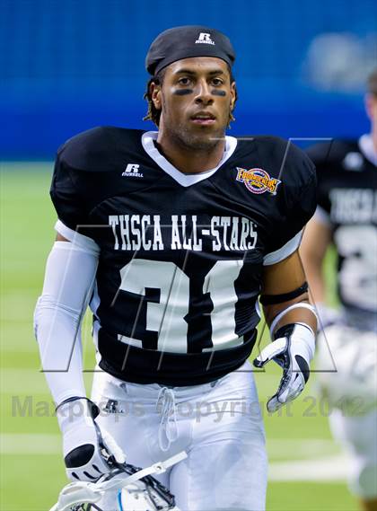 Thumbnail 2 in THSCA All-Star Football Game photogallery.