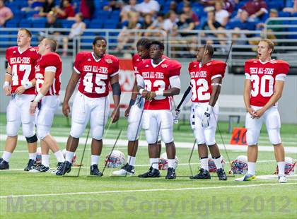 Thumbnail 1 in THSCA All-Star Football Game photogallery.
