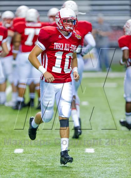 Thumbnail 1 in THSCA All-Star Football Game photogallery.