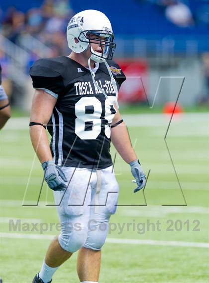 Thumbnail 2 in THSCA All-Star Football Game photogallery.