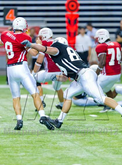Thumbnail 1 in THSCA All-Star Football Game photogallery.