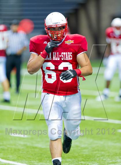 Thumbnail 3 in THSCA All-Star Football Game photogallery.