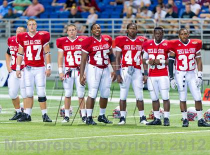 Thumbnail 1 in THSCA All-Star Football Game photogallery.