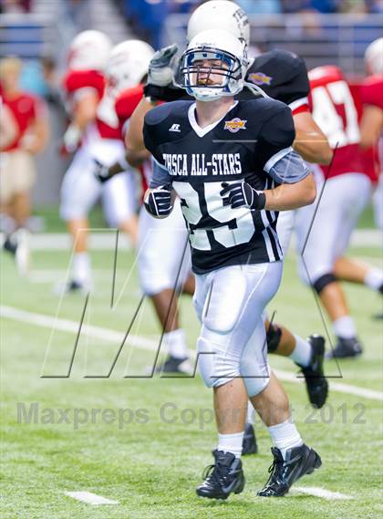 Thumbnail 2 in THSCA All-Star Football Game photogallery.