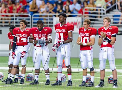 Thumbnail 3 in THSCA All-Star Football Game photogallery.