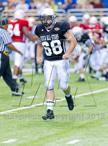 Thumbnail 1 in THSCA All-Star Football Game photogallery.