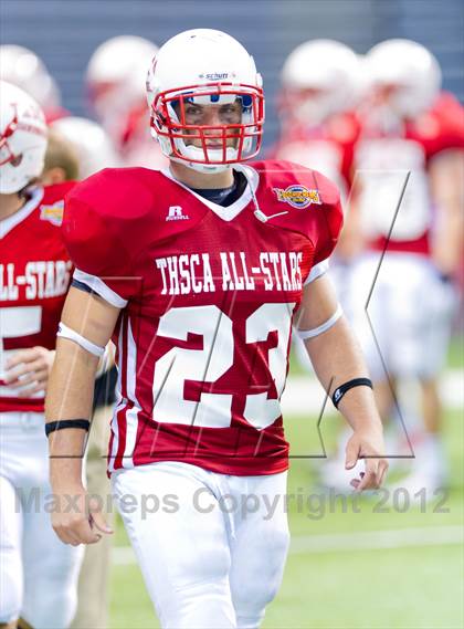 Thumbnail 2 in THSCA All-Star Football Game photogallery.