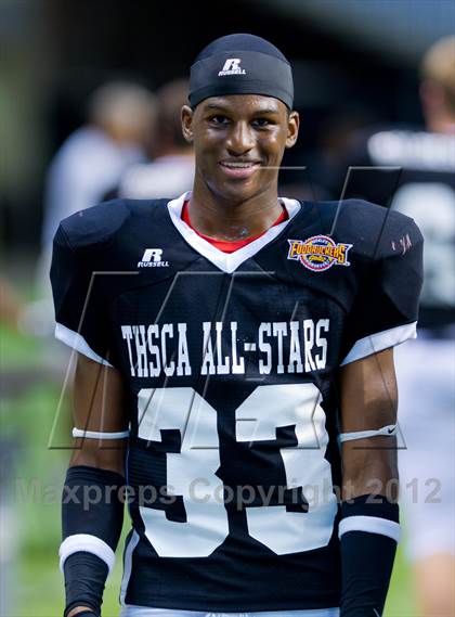 Thumbnail 1 in THSCA All-Star Football Game photogallery.