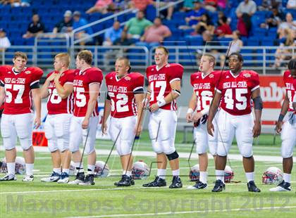 Thumbnail 3 in THSCA All-Star Football Game photogallery.