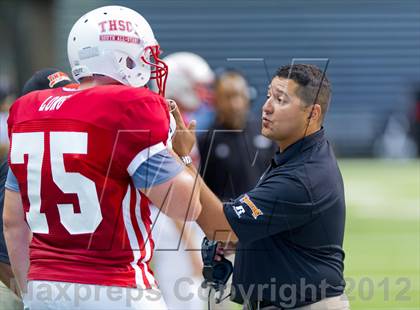 Thumbnail 2 in THSCA All-Star Football Game photogallery.