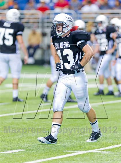 Thumbnail 2 in THSCA All-Star Football Game photogallery.
