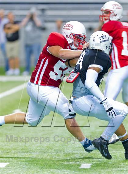 Thumbnail 1 in THSCA All-Star Football Game photogallery.