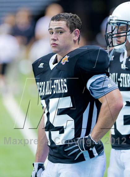 Thumbnail 3 in THSCA All-Star Football Game photogallery.