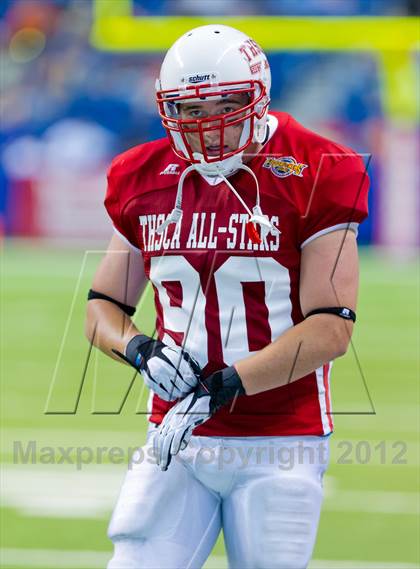 Thumbnail 1 in THSCA All-Star Football Game photogallery.