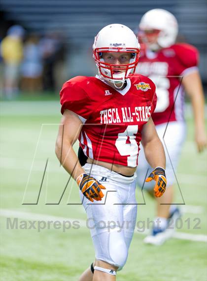 Thumbnail 3 in THSCA All-Star Football Game photogallery.