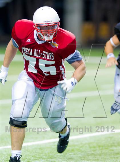 Thumbnail 1 in THSCA All-Star Football Game photogallery.