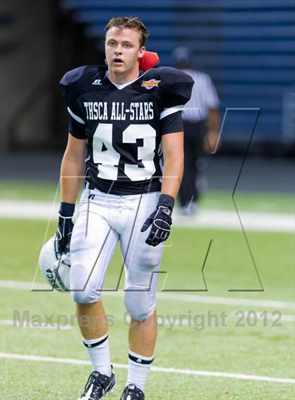 Thumbnail 1 in THSCA All-Star Football Game photogallery.