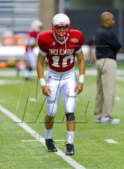 Thumbnail 3 in THSCA All-Star Football Game photogallery.