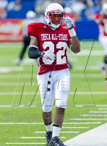 Thumbnail 1 in THSCA All-Star Football Game photogallery.