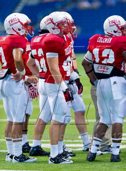 Thumbnail 2 in THSCA All-Star Football Game photogallery.