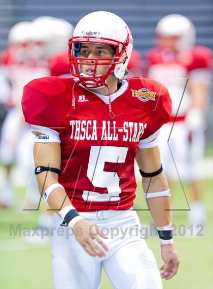 Thumbnail 1 in THSCA All-Star Football Game photogallery.
