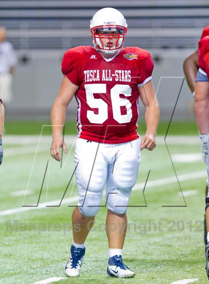 Thumbnail 3 in THSCA All-Star Football Game photogallery.