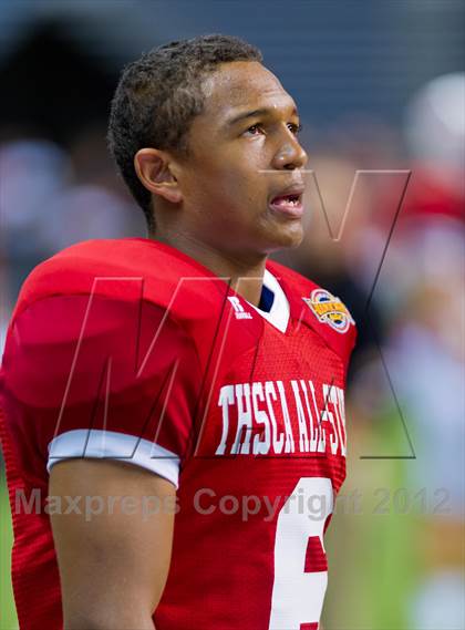 Thumbnail 1 in THSCA All-Star Football Game photogallery.