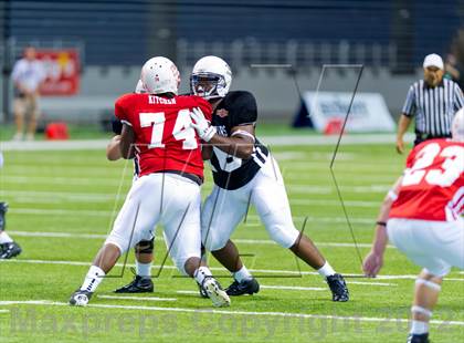 Thumbnail 3 in THSCA All-Star Football Game photogallery.