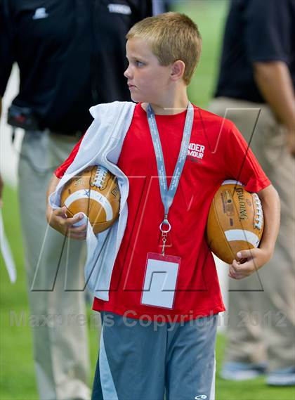 Thumbnail 2 in THSCA All-Star Football Game photogallery.