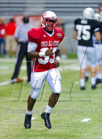 Thumbnail 2 in THSCA All-Star Football Game photogallery.
