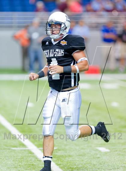 Thumbnail 2 in THSCA All-Star Football Game photogallery.