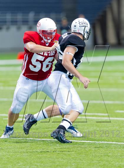 Thumbnail 1 in THSCA All-Star Football Game photogallery.