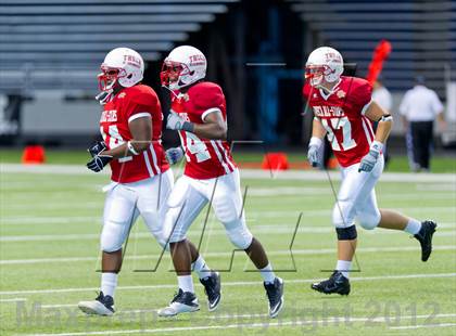 Thumbnail 3 in THSCA All-Star Football Game photogallery.