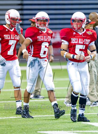 Thumbnail 1 in THSCA All-Star Football Game photogallery.