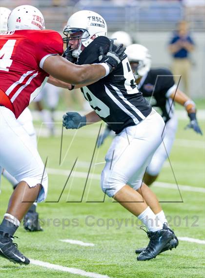 Thumbnail 2 in THSCA All-Star Football Game photogallery.