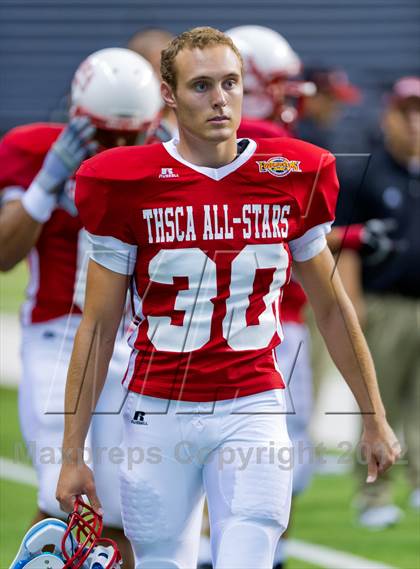 Thumbnail 3 in THSCA All-Star Football Game photogallery.
