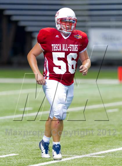 Thumbnail 2 in THSCA All-Star Football Game photogallery.