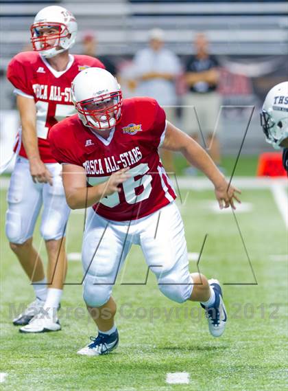 Thumbnail 3 in THSCA All-Star Football Game photogallery.