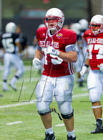 Thumbnail 1 in THSCA All-Star Football Game photogallery.