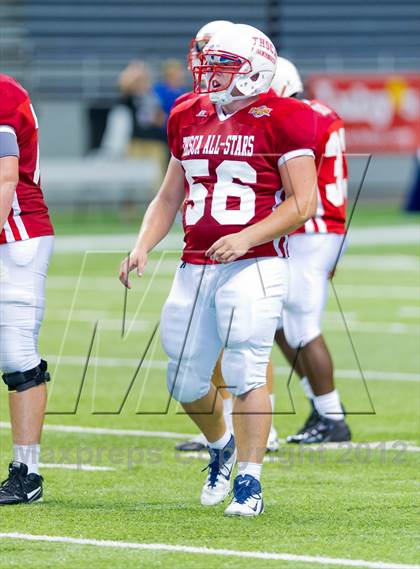 Thumbnail 2 in THSCA All-Star Football Game photogallery.