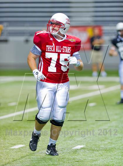 Thumbnail 2 in THSCA All-Star Football Game photogallery.