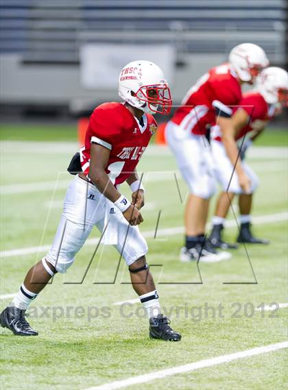 Thumbnail 2 in THSCA All-Star Football Game photogallery.