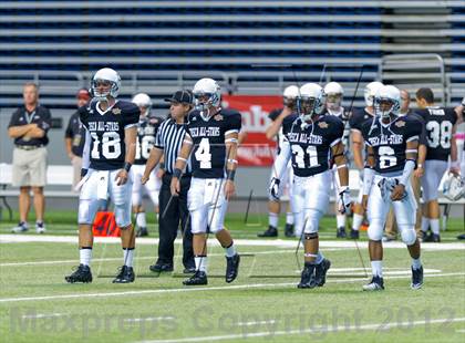 Thumbnail 1 in THSCA All-Star Football Game photogallery.