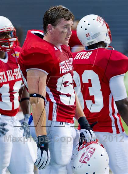 Thumbnail 3 in THSCA All-Star Football Game photogallery.