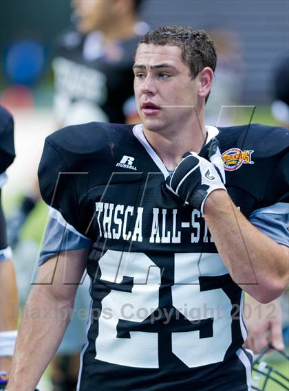 Thumbnail 3 in THSCA All-Star Football Game photogallery.