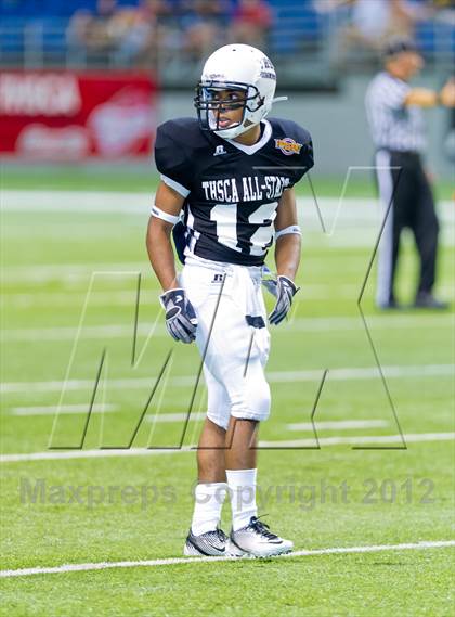 Thumbnail 3 in THSCA All-Star Football Game photogallery.